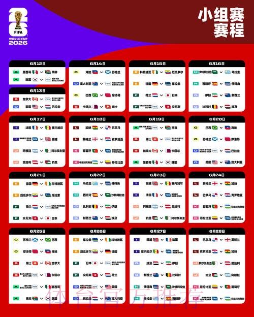 2026世界杯赛程今日全程直播直播平台